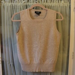 Lord and Taylor Cashmere Beige Tank